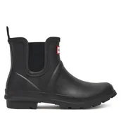 Kalosze damskie - Kalosze Hunter HFW-001 Czarny - miniaturka - grafika 1