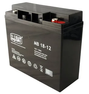 MPL POWER ELEKTRO Akumulator MPL POWER ELEKTRO MB 18-12 - Baterie do zasilaczy awaryjnych UPS - miniaturka - grafika 3