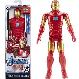 Hasbro Avengers Titan Hero Iron Man E3309 E7873 - Figurki dla dzieci - miniaturka - grafika 1
