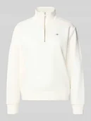 Bluzy damskie - Bluza z dodatkiem bawełny - miniaturka - grafika 1