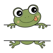 Pasmanteria - Naprasowanka żaba żabka śmieszny zabawny 6 - miniaturka - grafika 1