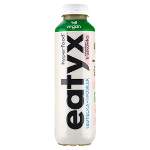 eatyx Gotowy Kompletny Posiłek do Picia w Płynie, Truskawka, 500 ml - Szybkie dania obiadowe - miniaturka - grafika 1