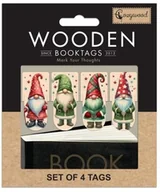 Zakładki do książek - Cozywood Zakładki drewniane do książki Krasnale - gadżet - miniaturka - grafika 1