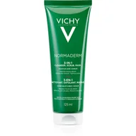 Peelingi i scruby do twarzy - Vichy Normaderm 3in1 Scrub + Cleanser + Mask peeling 125 ml dla kobiet - miniaturka - grafika 1