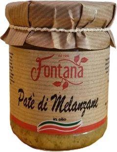 Włoski Pasztet z bakłażana, 190 g / Agricola Fontana - Szybkie dania obiadowe - miniaturka - grafika 1