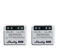 Systemy inteligentnych domów - Shelly Zestaw 2 Sterowników PM Mini Gen3 - miniaturka - grafika 1