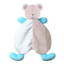 Babyono Przytulanka dla niemowląt - kocyk Bear Tony - Maskotki i pluszaki - miniaturka - grafika 1