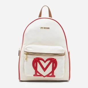 Plecak damski LOVE MOSCHINO LMJC4060PP1GLH1-10A Beżowy (8059965779225) - Plecaki - miniaturka - grafika 1