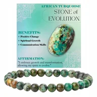 Bransoletki - Bransoletka z Kamieni Naturalnych Symbol Ewolucji i Rozwoju - miniaturka - grafika 1