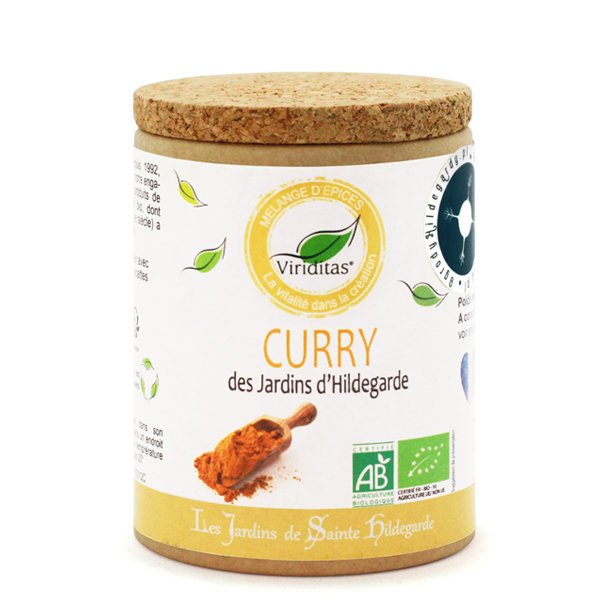 Przyprawy i zioła - Curry z ogrodów Hildegardy 50g Bio* / Les Jardins de Sainte-Hildegarde