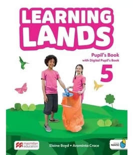 Learning Lands Level 5 Podręcznik dla ucznia + online + aplikacja - Książki do nauki języka angielskiego - miniaturka - grafika 1