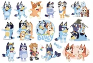 Zabawki kreatywne - Tatuaże dla Dzieci Piesek Bluey (1 szt) - miniaturka - grafika 1