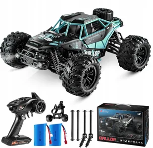 Zdalnie Sterowane Auto RC CAR, Samochód Terenowy 35KM/H Dwie Baterie 4X4 - Zabawki zdalnie sterowane - miniaturka - grafika 1