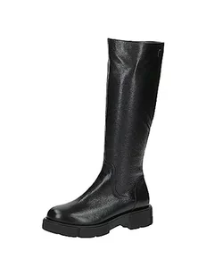 Caprice Damskie 9-25601-41 Półdługie kozaki, Black Nappa, 42 EU, Czarna papka, 42 EU - Kozaki damskie - miniaturka - grafika 1