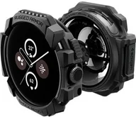 Akcesoria do smartwatchy - Spigen Etui Rugged Armor do Google Pixel Watch 3 / 2 / 1 (41mm), czarne - miniaturka - grafika 1