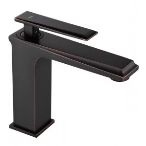 Rea B9900 Romano Black Bateria umywalkowa niska - Baterie umywalkowe - miniaturka - grafika 1