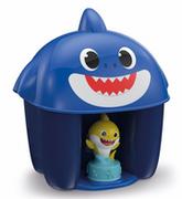 Klocki - Clementoni Wiaderko Baby Shark klocki z figurką GXP-767250 - miniaturka - grafika 1