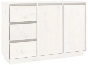 Biała duża komoda z litego drewna E7-Z66 - Komody Biała duża komoda z litego drewna E7-Z66 - Komody - miniaturka - grafika 1