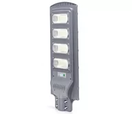 Lampy ogrodowe - Aigostar - LED Solarna lampa uliczna z czujnikiem LED/200W/3,2V IP65 6500K + pilot - miniaturka - grafika 1