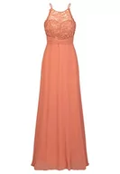 Sukienki - ApartFashion Damska sukienka wieczorowa formalna nocna, różowy łososiowy, 40 - miniaturka - grafika 1