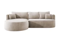 Sofy i kanapy - Domo-Home Nowoczesny rozkładany narożnik FIORE z funkcją spania, kanapa z automatycznym rozkładaniem, sofa, rozkładana sofa LEWA 284x183x82 cm Salvador 1 - miniaturka - grafika 1