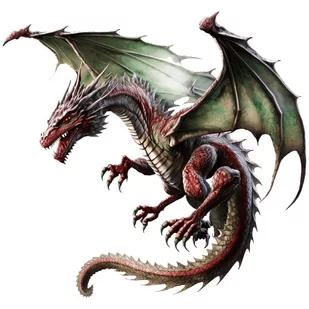 Naprasowanka Smok, Dragon 6 Modna - Pasmanteria - miniaturka - grafika 1