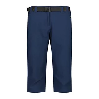 Spodnie damskie - CMP Damskie spodnie ze stretchu Capri Niebieskie, 46 - grafika 1
