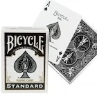 Gry karciane - Bicycle Rider Standard, karty do gry, czarne - miniaturka - grafika 1