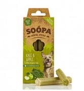 Suplementy i witaminy dla psów - Soopa Dental Stick Kale & Apple – Jarmuż i Jabłko (100g) - miniaturka - grafika 1