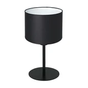 Lampy stojące - Luminex Arden 3477 Lampa stołowa lampka 1x60W E27 czarny/biały - miniaturka - grafika 1
