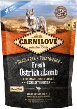 Carnilove Fresh Ostrich&Lamb Small Breed Adult 1,5 kg