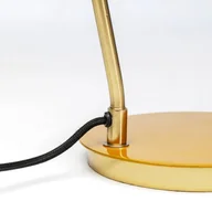 Lampy stojące - Lampa stołowa Kare Demi, żółta, stal, wysokość 56 cm - miniaturka - grafika 1