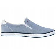 Trampki męskie - Buty Tommy Hilfiger Harlow 2E FM56820908-479 niebieskie - miniaturka - grafika 1
