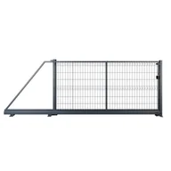 Ogrodzenia - Naterial Brama przesuwna Modus 3x1.5 m lewa antracytowa - miniaturka - grafika 1