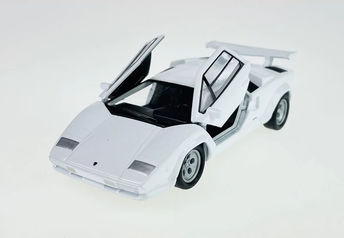 Welly Lamborghini Countach Lp 500 S Biały 1:34 Samochód Nowy Metalowy Model