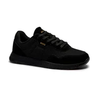 Moda i Uroda OUTLET - BOSS BLACK Sneakersy Titanium_Runn_mebisd z dodatkiem skóry - miniaturka - grafika 1
