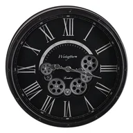 Zegary - Zegar ścienny Pavia śr. 50.8 cm czarny - miniaturka - grafika 1