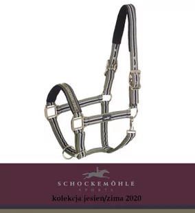 Schockemohle Kantar MEMPHIS STYLE AW20 - dusty olive/navy - Kantary dla koni - miniaturka - grafika 1