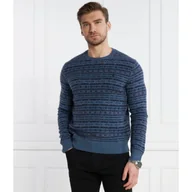 Swetry męskie - POLO RALPH LAUREN Wełniany sweter | Regular Fit - miniaturka - grafika 1