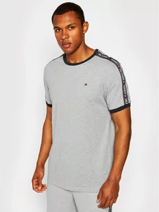 Tommy Hilfiger T-Shirt UM0UM00562 Szary Regular Fit - Koszulki męskie - miniaturka - grafika 1