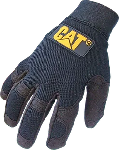 CAT Rękawice PU Synthetic Spandex Back l - Rękawice robocze - miniaturka - grafika 1