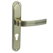 Klamki - Domino Klamka Dekan szyld, wkładka brąz - miniaturka - grafika 1