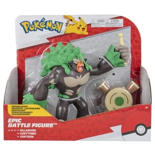 Jazwares Figurka Pokemon Epic Battle Rillaboom Warszawa - Figurki dla dzieci - miniaturka - grafika 1