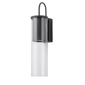 Lampy ścienne - Kinkiet Manacor, czarny/transparentny, 1x50W GU10 - miniaturka - grafika 1