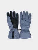 Rękawice narciarskie - 4F Rękawice narciarskie Thinsulate męskie - granatowe S - miniaturka - grafika 1