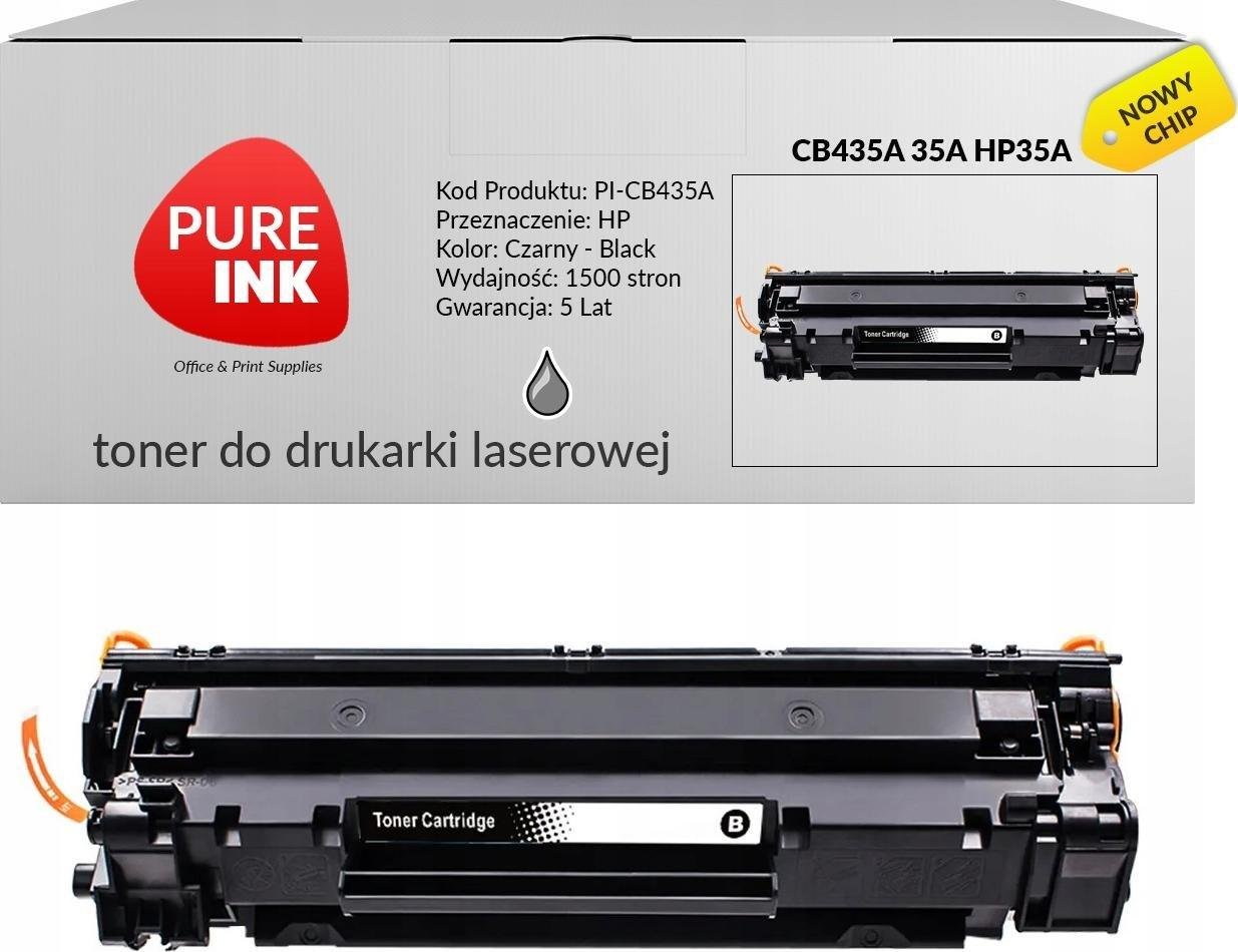 Toner Pureink Black Zamiennik 35A