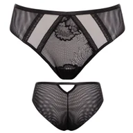 Majtki damskie - Majtki Alles ETHER figi brazylijskie czarne rozmiar 36 - miniaturka - grafika 1