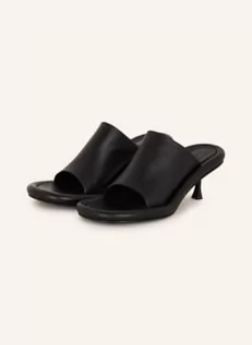 Klapki i japonki damskie - Jw Anderson Klapki Typu Mules Bumper schwarz - JW ANDERSON - grafika 1