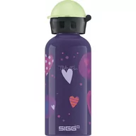 Shakery i bidony sportowe - Sigg Glow Heartballons 400 ml Czarny, Różowy, Fioletowy Aluminium, Drinking bottle - miniaturka - grafika 1