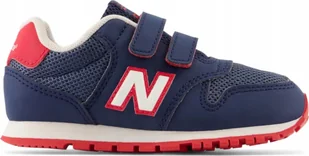 BUTY dziecięce NEW BALANCE 500 IV500NV1 na rzepy sportowe 23 niebieski - Buty dla dziewczynek - miniaturka - grafika 1